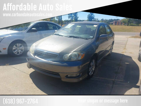 2005 Toyota Corolla for sale at Affordable Auto Sales in Carbondale IL