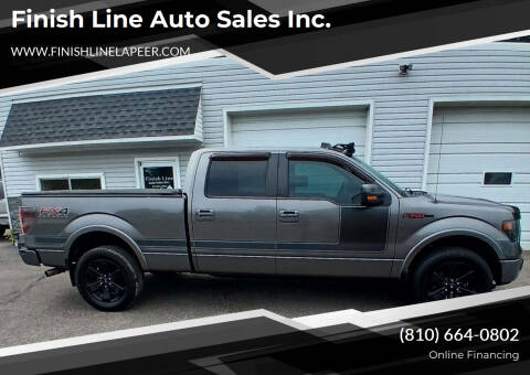 2013 Ford F-150 for sale at Finish Line Auto Sales Inc. in Lapeer MI