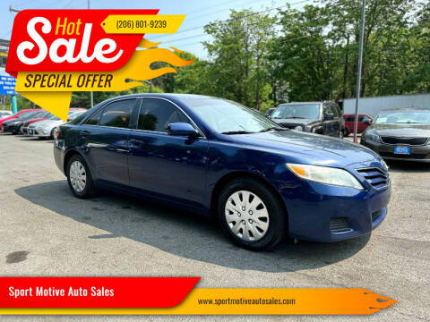 2011 Toyota Camry for sale at Sport Motive Auto Sales in Seattle WA