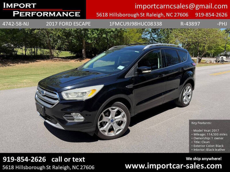 2017 Ford Escape Titanium