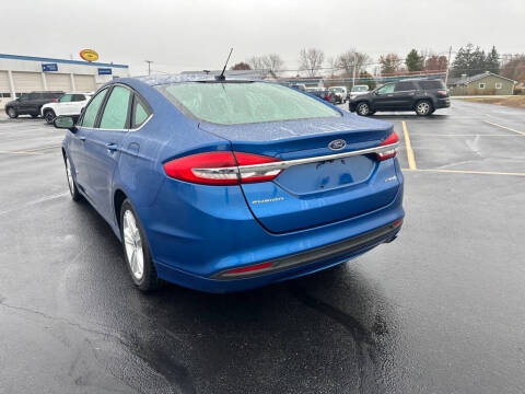 2018 Ford Fusion Hybrid S