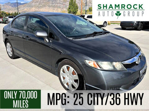 2009 Honda Civic for sale at Shamrock Group LLC #1 - Sedan / Wagon in Pleasant Grove UT