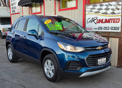 2020 Chevrolet Trax for sale at Car Unlimited in Chula Vista CA