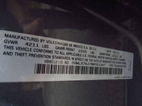 2011 Volkswagen Jetta