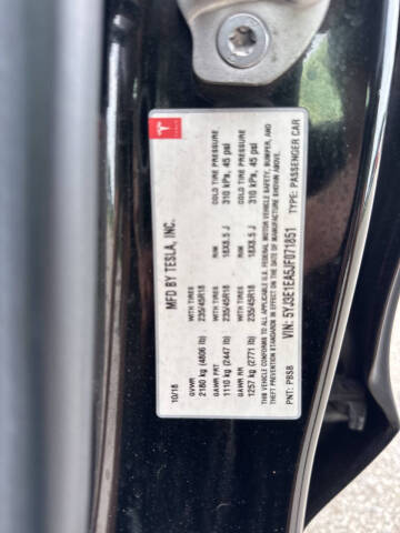 2018 Tesla Model 3 Long Range