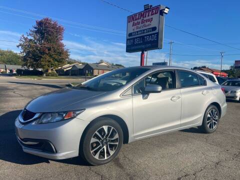 2014 Honda Civic for sale at Unlimited Auto Group in West Chester OH