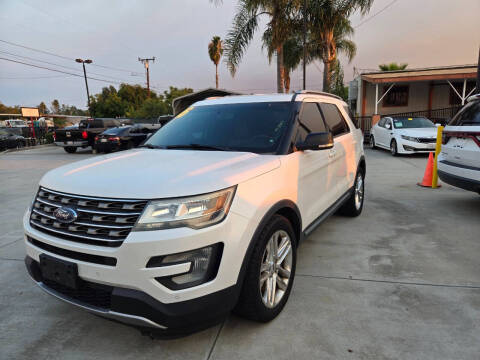 2016 Ford Explorer for sale at E and M Auto Sales in Bloomington CA