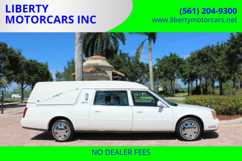 2003 Cadillac DeVille for sale at LIBERTY MOTORCARS INC in Royal Palm Beach FL