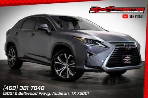 2017 Lexus RX 350 for sale at EXTREME SPORTCARS INC in Addison TX