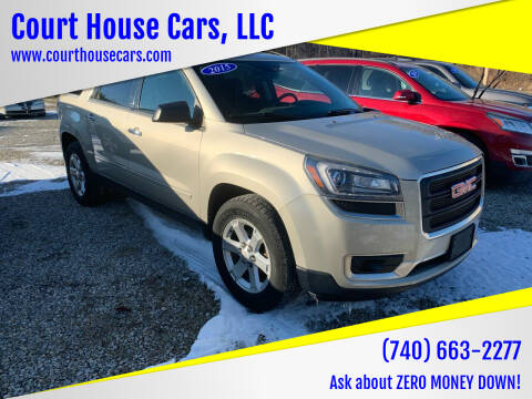 2015 GMC Acadia for sale at Court House Cars, LLC in Chillicothe OH
