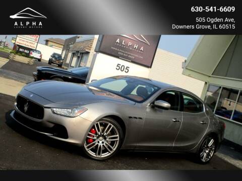 2017 Maserati Ghibli for sale at Alpha Luxury Motors in Downers Grove IL