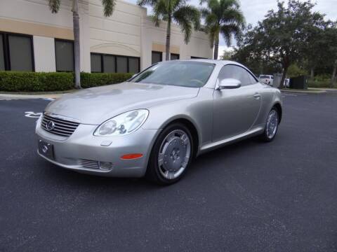 2003 Lexus SC 430 for sale at Navigli USA Inc in Fort Myers FL