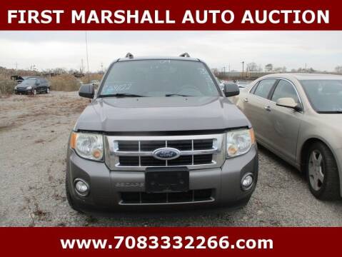 2009 Ford Escape for sale at First Marshall Auto Auction in Harvey IL