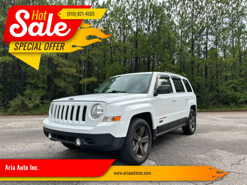 2016 Jeep Patriot for sale at Aria Auto Inc. - Drive 1 Auto Sales in Wake Forest NC