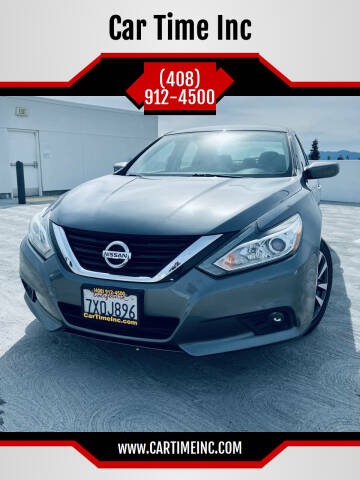2017 Nissan Altima for sale at Car Time Inc in San Jose CA