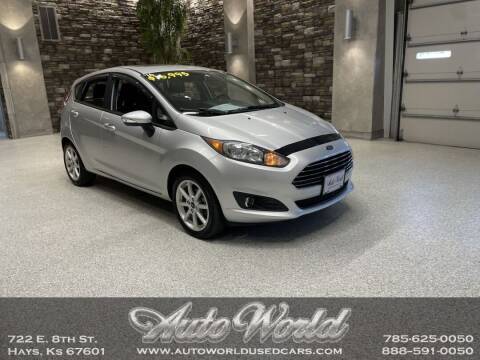 2016 Ford Fiesta for sale at Auto World Used Cars in Hays KS