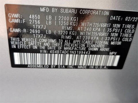 2022 Subaru Outback Premium