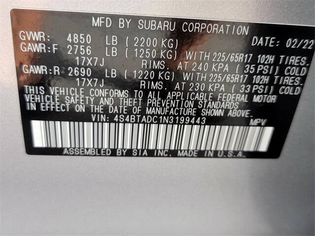 2022 Subaru Outback Premium