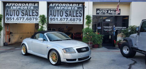 2001 Audi TT for sale at Affordable Imports Auto Sales in Murrieta CA