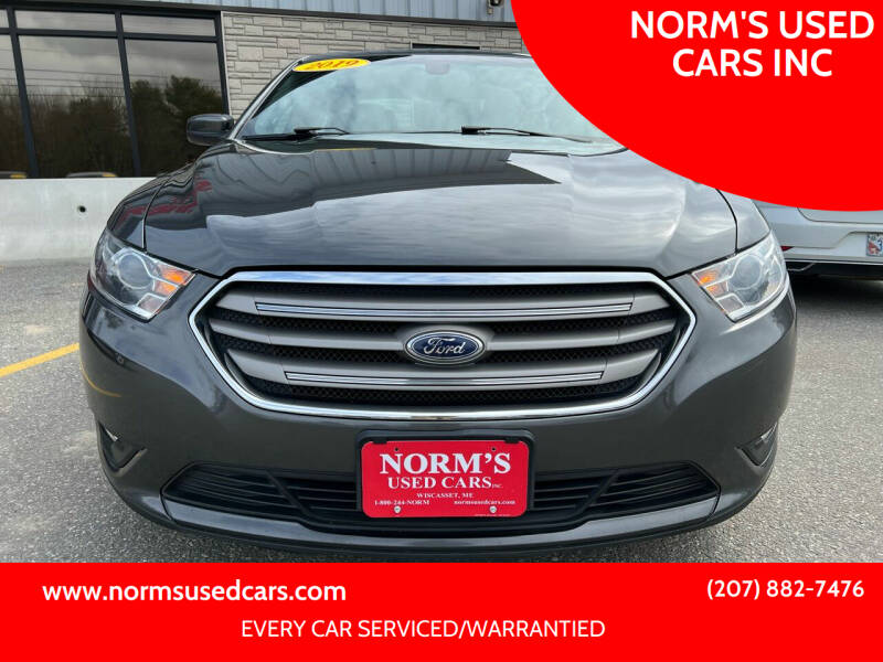2019 Ford Taurus for sale at NORM'S USED CARS INC in Wiscasset ME