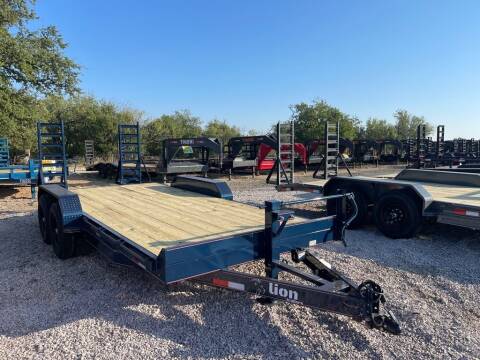 2024 LION  - Equipment / Utility Trailer for sale at LJD Sales in Lampasas TX