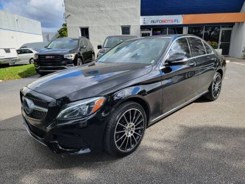 2015 Mercedes-Benz C-Class for sale at AUTOBOTS FLORIDA in Pompano Beach FL