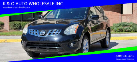 2013 Nissan Rogue for sale at K & O AUTO WHOLESALE INC in Jacksonville FL