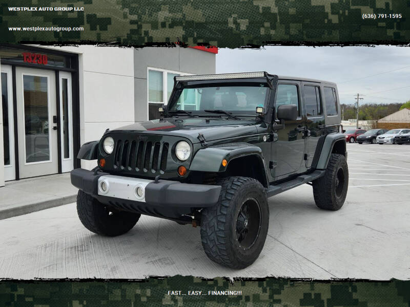 2010 Jeep Wrangler Unlimited for sale at WESTPLEX AUTO GROUP LLC in Wright City MO