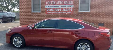 2013 Lexus ES 350 for sale at Colvin Auto Sales in Tuscaloosa AL