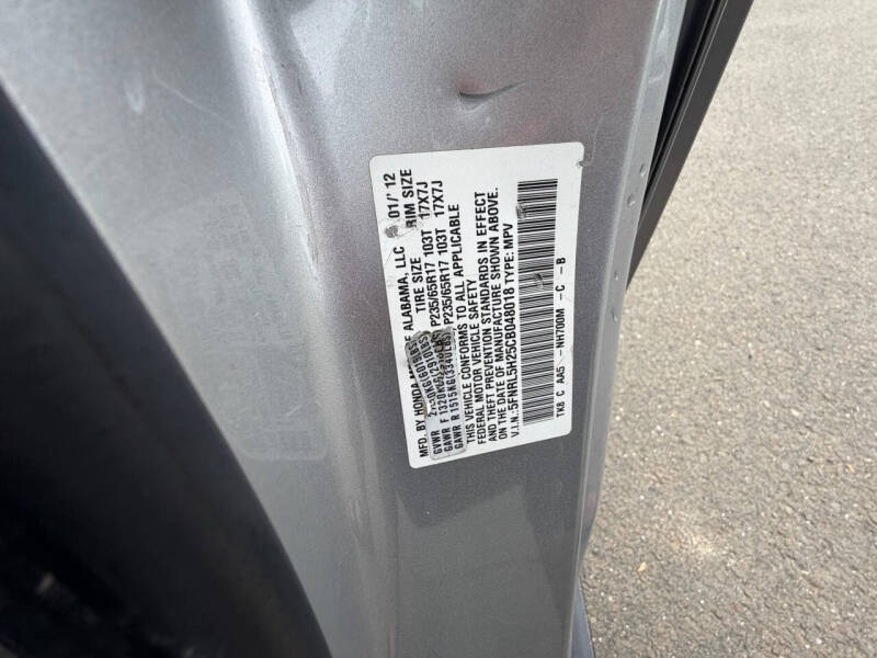 2012 Honda Odyssey LX