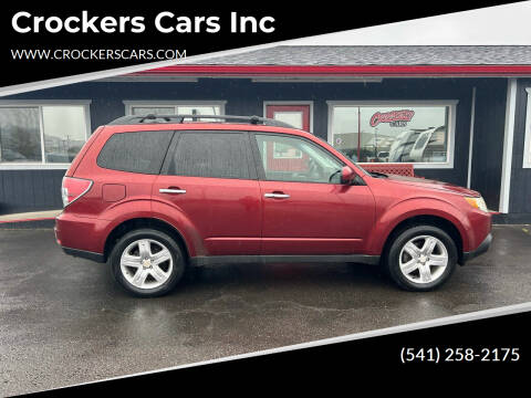 2009 Subaru Forester for sale at Crockers Cars Inc in Lebanon OR