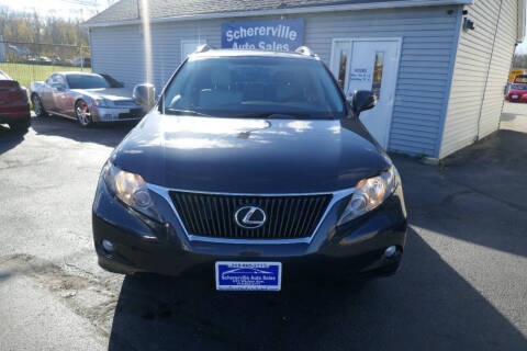 2011 Lexus RX 350 for sale at SCHERERVILLE AUTO SALES in Schererville IN