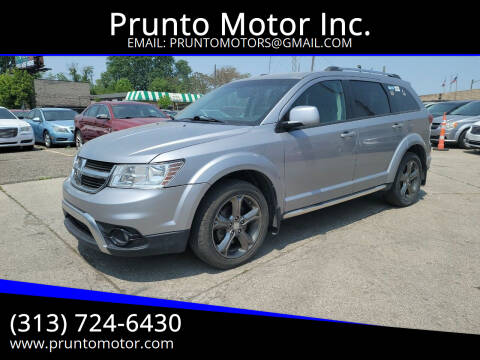 2015 Dodge Journey for sale at Prunto Motor Inc. in Dearborn MI