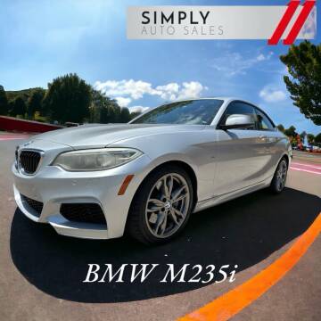 2014 BMW 2 Series for sale at Simply Auto Sales in Lake Park FL