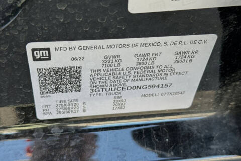 2022 GMC Sierra 1500