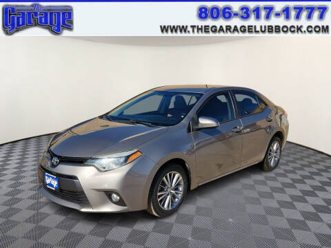 2015 Toyota Corolla for sale at The Garage in Lubbock TX