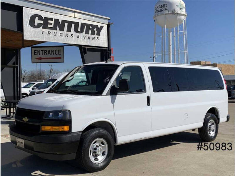 2023 Chevrolet Express for sale at CENTURY TRUCKS & VANS in Grand Prairie TX