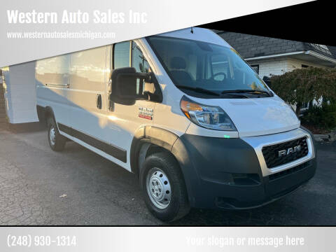 2021 RAM ProMaster for sale at Western Auto Sales Inc in Farmington Hills MI