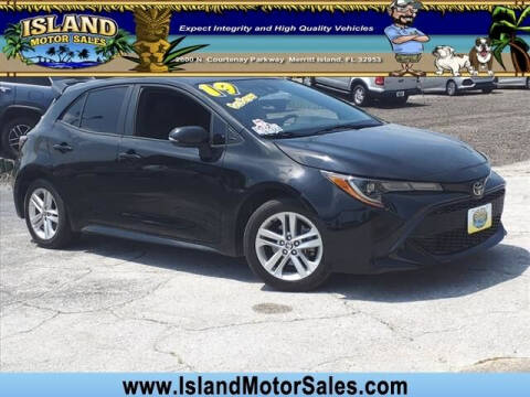 2019 Toyota Corolla Hatchback for sale at Island Motor Sales Inc. in Merritt Island FL