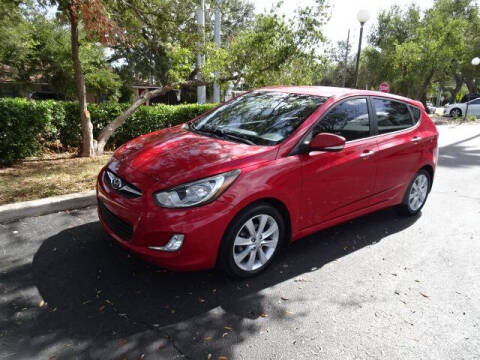 2013 Hyundai Accent for sale at DONNY MILLS AUTO SALES in Largo FL