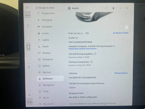 2023 Tesla Model S Standard Range