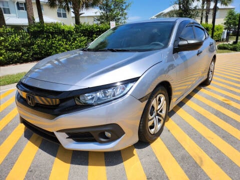 2017 Honda Civic for sale at HD CARS INC in Hollywood FL