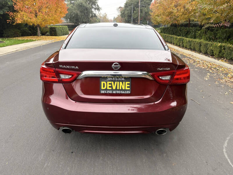2018 Nissan Maxima Platinum