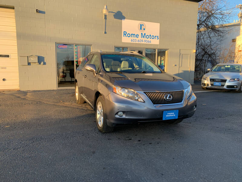 2012 Lexus RX 350 for sale at Rome Motors in Manchester NH