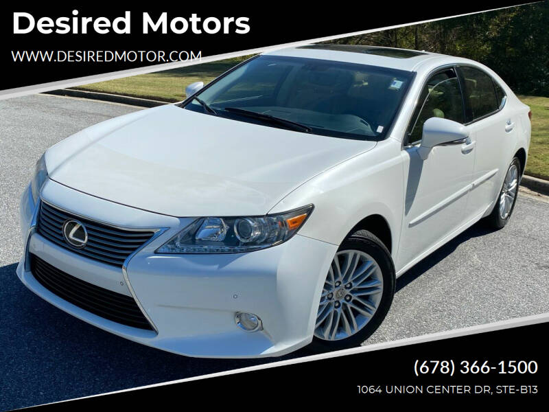 2013 Lexus ES 350 for sale at Desired Motors in Alpharetta GA