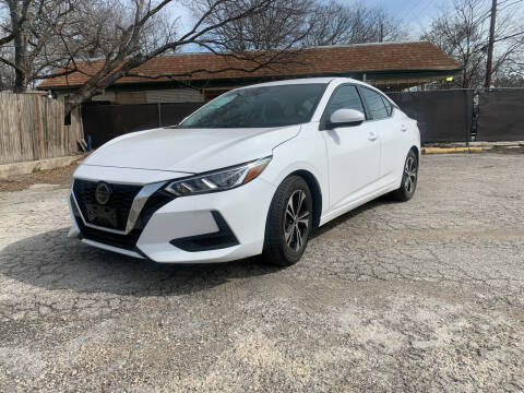 2021 Nissan Sentra for sale at H & H AUTO SALES in San Antonio TX