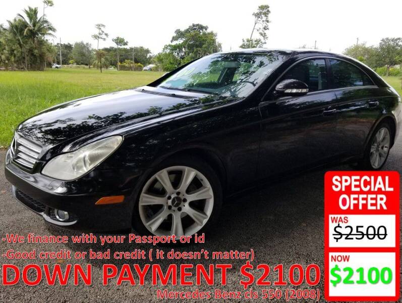 2008 Mercedes-Benz CLS for sale at AUTO COLLECTION OF SOUTH MIAMI in Miami FL