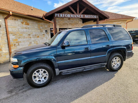 2005 Chevrolet Tahoe for sale at Performance Motors Killeen Second Chance in Killeen TX