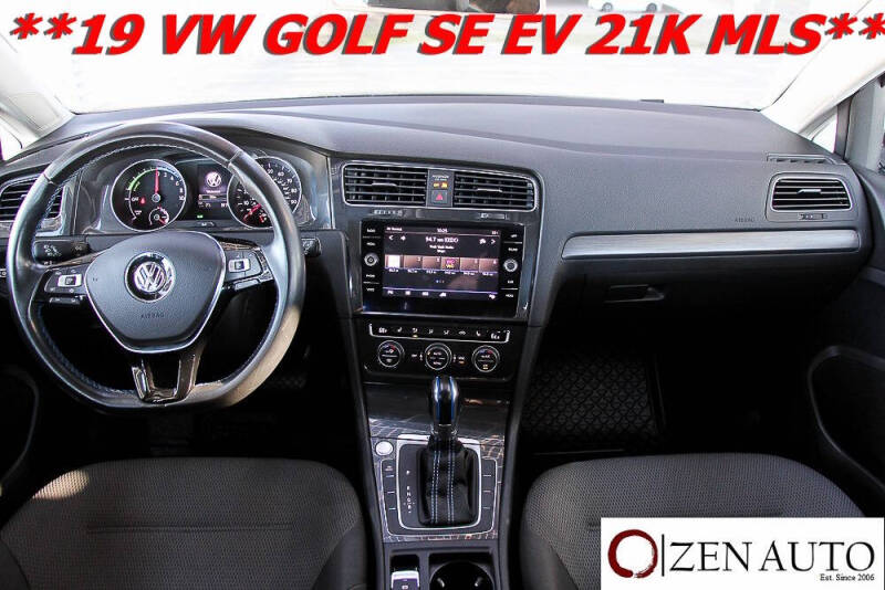 2019 Volkswagen e-Golf SE