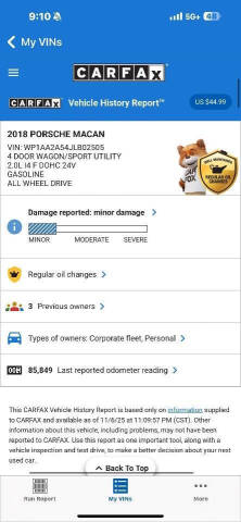 2018 Porsche Macan